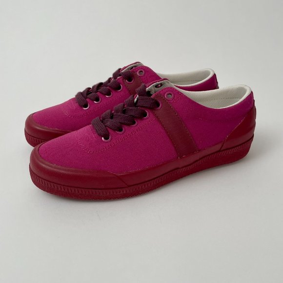 NEW Hunter Original Low Canvas Sneakers Water Repellent, Pink, Size 7 - Picture 7 of 9
